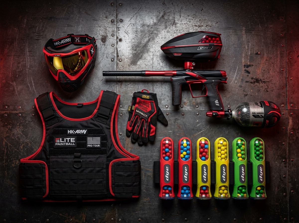 Equipamentos profissionais de Paintball em Juazeiro do Norte